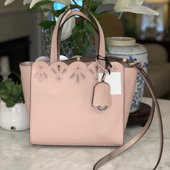 Kate Spade Mini Mina Pink Leather Satchel NWT 😎 - Picture 3 of 16
